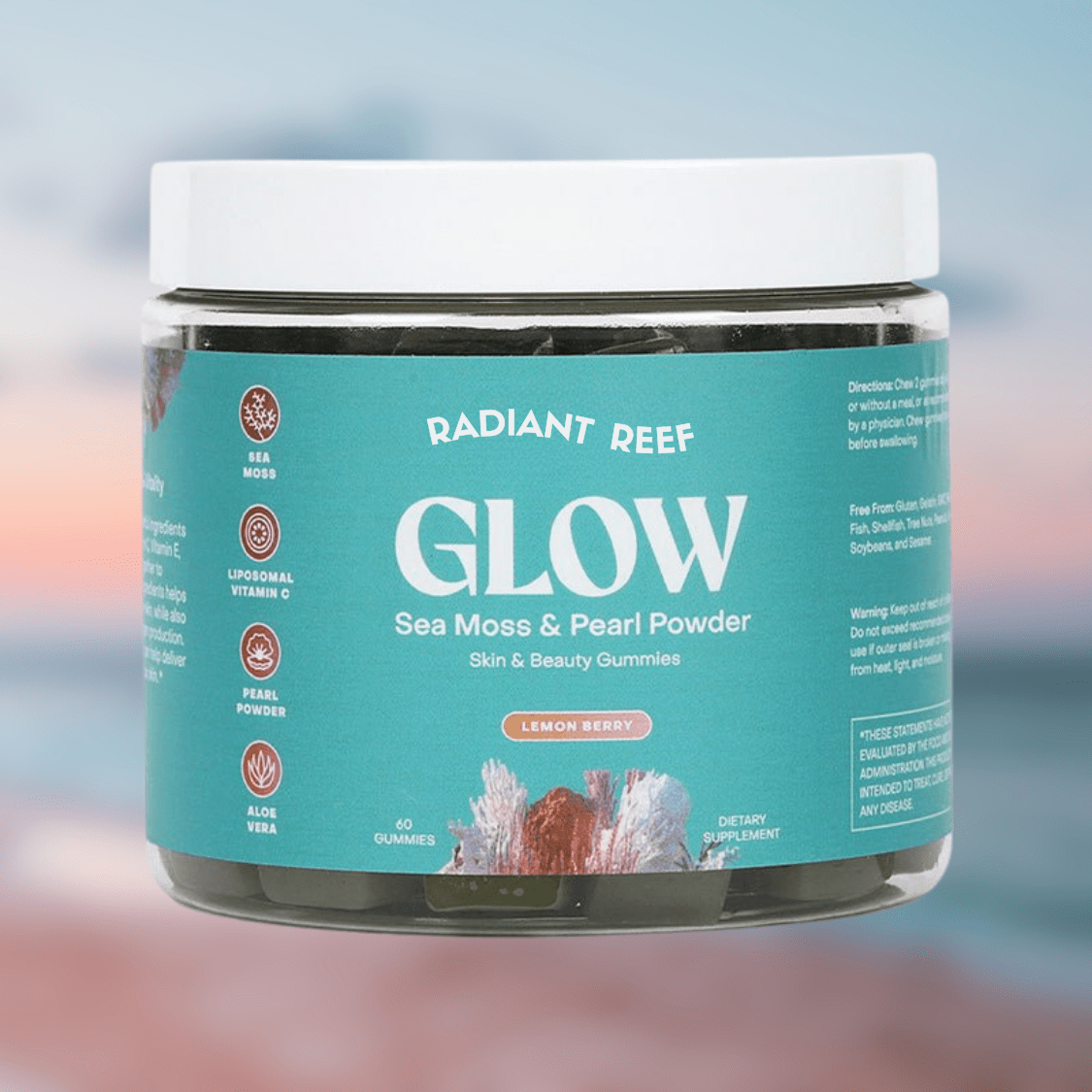Sea Moss & Pearl Powder Gummies - Radiant Reef