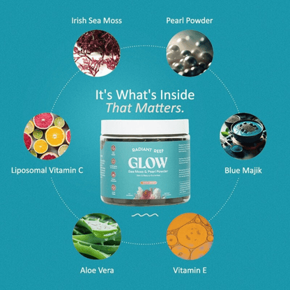 Sea Moss & Pearl Powder Gummies - Radiant Reef
